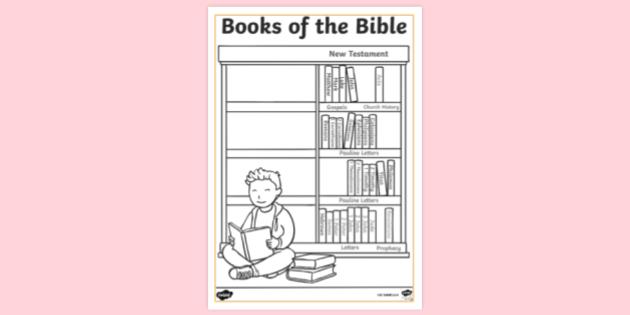 FREE! - New Testament Colouring Pages | Books of the Bible