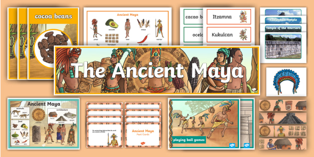 Ready Made Maya Civilisation Display Pack (teacher made)
