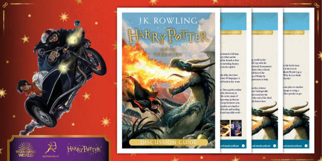 FREE! - Harry Potter and the Goblet of Fire: Discussion Guide
