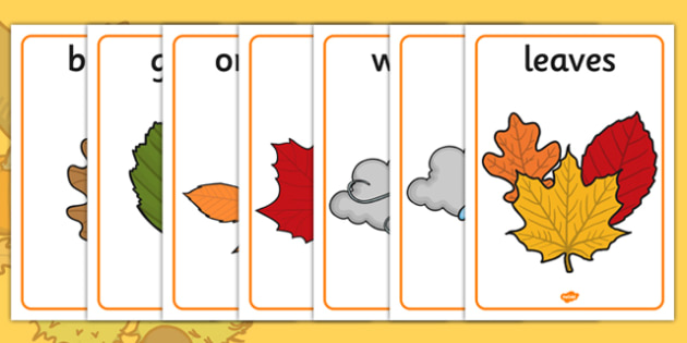 Free Autumn Display Posters Teacher Made