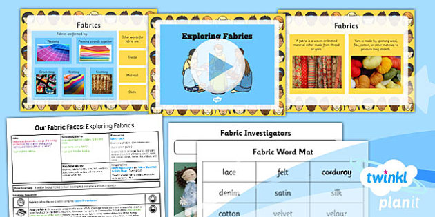 d t our fabric faces exploring fabric ks1 lesson pack 1