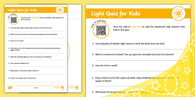 Top 20 Light Facts for Kids - Twinkl Homework Help - Twinkl