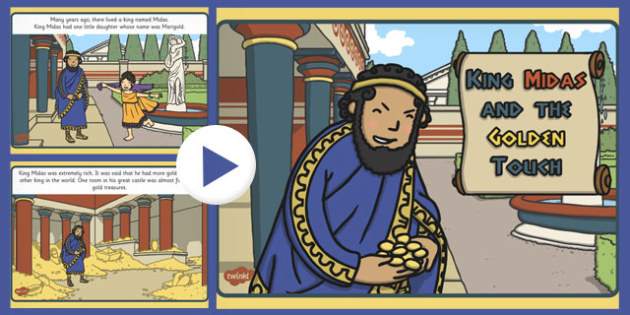 picture King Midas Story Book king midas story powerpoint