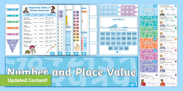 Place Value Display Year 4 Maths Planning Twinkl Planit 4694