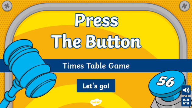 Number Bonds Press The Button Maths Game 1068