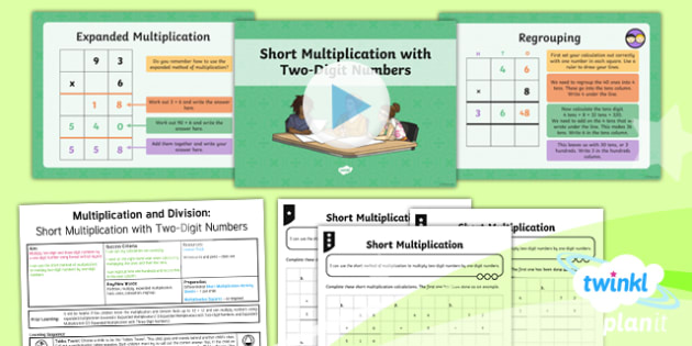 PlanIt Maths Y4 Multiplication and Division Lesson Pack Written Methods