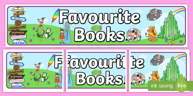 Favourite Books Display Banner - Favourite books Display Banner - story