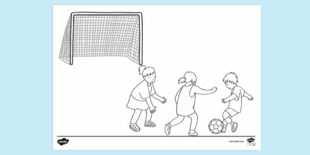 Free Football Colouring Pages To Print Out Colouring Sheets