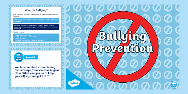 Bullying Prevention PowerPoint & Google Slides