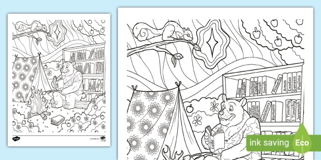 zephaniah coloring page