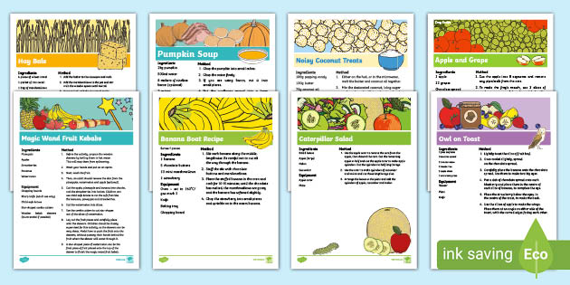 Create Your Own Cookbook - A Healthy Eating Unit for Intermediate