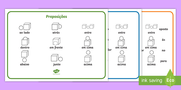 Preposições Vocabulário Ilustrado (professor feito)