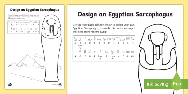 Design A Sarcophagus Worksheet