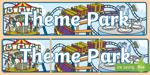 Theme Park Role Play Banner Theme Park Role Play Banner Role