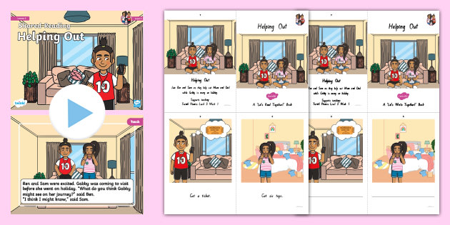 Nz Phonics Level 3 Week 1 Lesson 5 J V W X Sounds