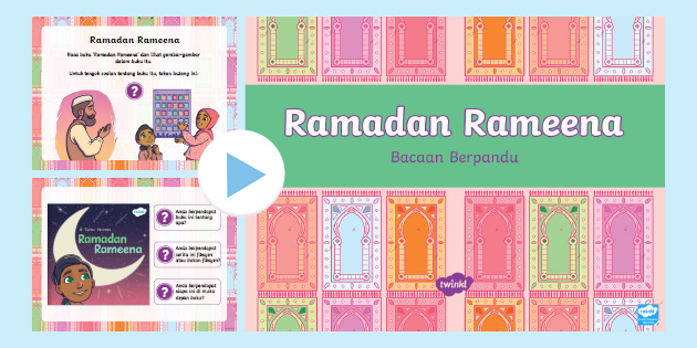 Slaid Powerpoint Soalan Berpandu Cerita Ramadan Ramena