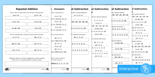 year 2 addition homework