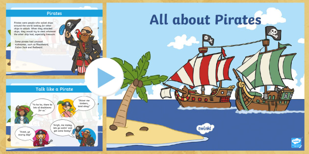 All About Pirates Powerpoint Teacher Made