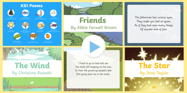 Poetry Powerpoint Ks1 Simple Poems