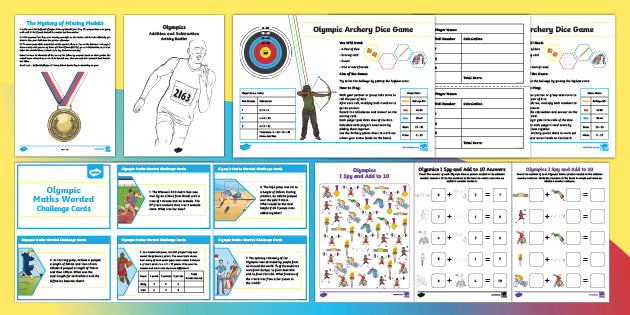 Math at Work Olympics: Math Olympics Activities