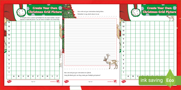 christmas homework grid ks2