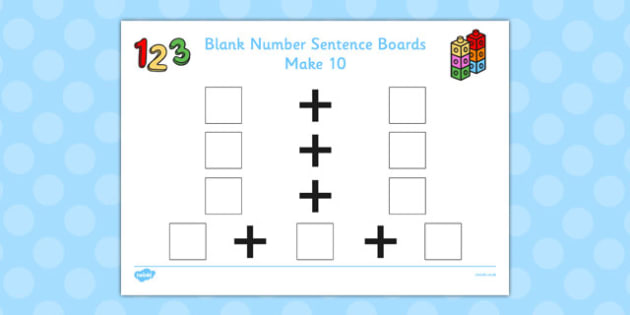 blank-number-sentence-boards-to-10-make-10-sentence-boards