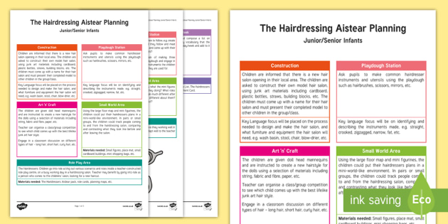 ROI The Hairdressers Aistear Planning Template