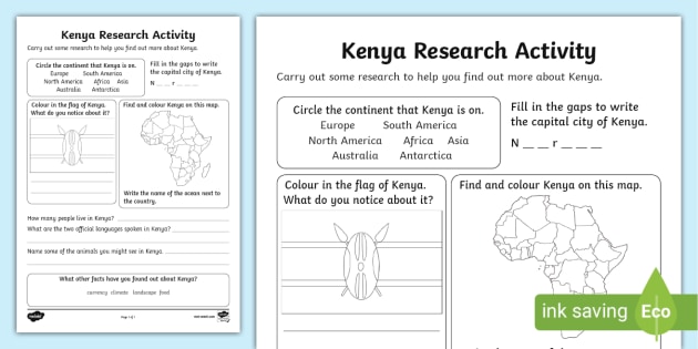 research paper of kenya