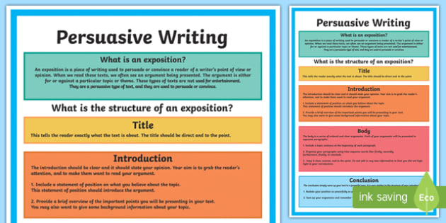 5 examples of persuasive text