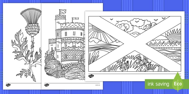 adult coloring mindfulness scotland sheets teacher made