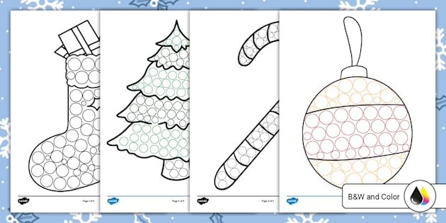 Christmas Dot Marker Printables & Activities for Kids christmas-dot-marker-printables-activities-for-kids