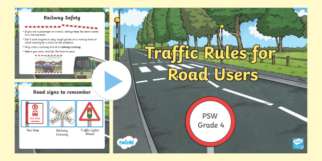 Road Crossing Safety Cards (Teacher-Made) - Twinkl