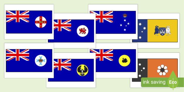 Update 102 About Australia State Flags Hot Nec