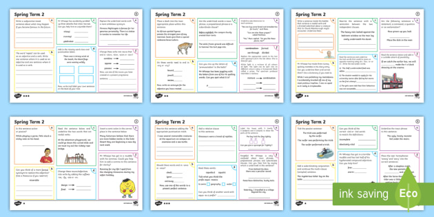 Year 6 Summer Term 2 Spag Mat Answers