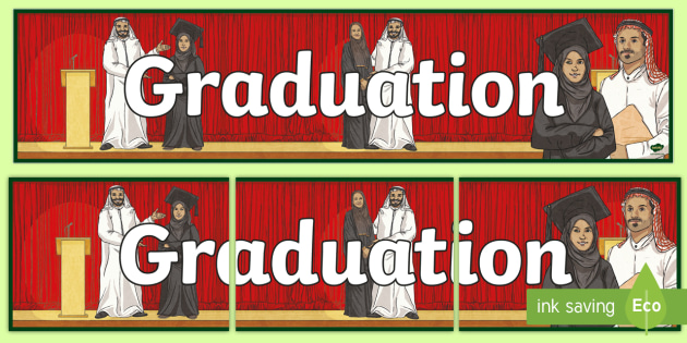 Graduation Display Banner Uae Adec Moe Celebration End Of