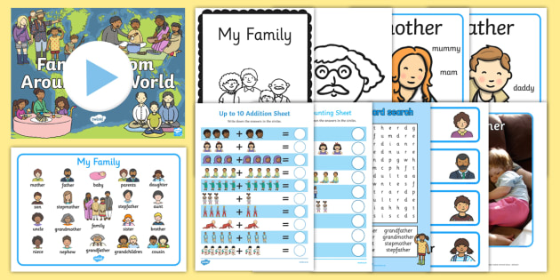 International Day of Families KS1 Resource Pack