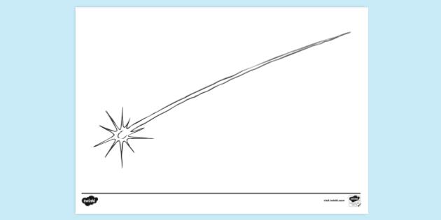 FREE! - Shooting Star Colouring Sheets | Colouring Pages