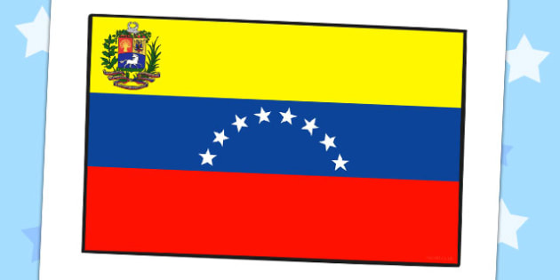 Editable Venezuela Flag (teacher made)
