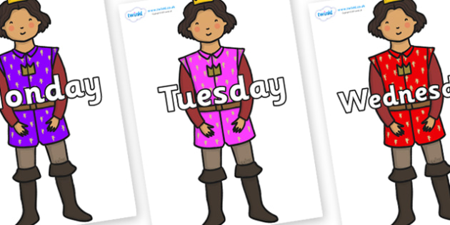 Days of the Week on Princes