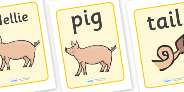 Display Posters to Support Teaching on Pig in the Pond