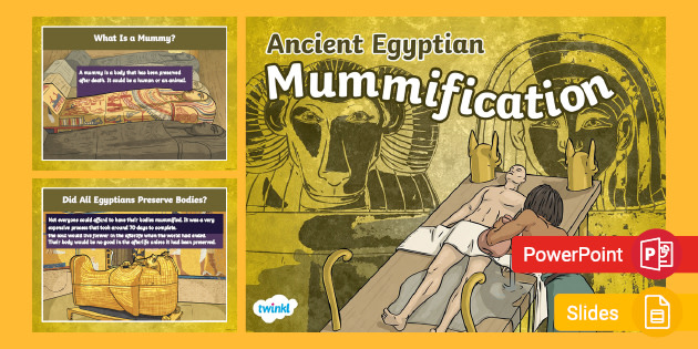 Mummification, Definition, Process & Purpose - Video & Lesson Transcript