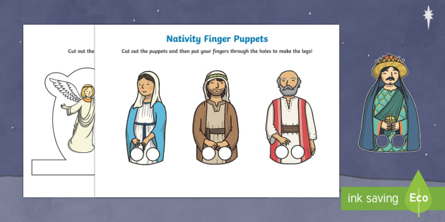 nativity puppets