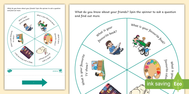 Food Category Spinner (teacher made) - Twinkl