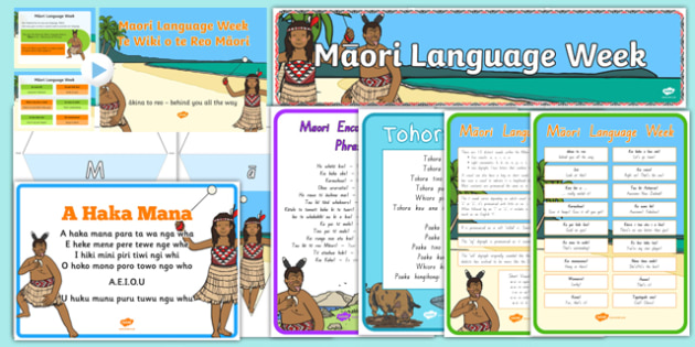 Maori Language Week Resource Pack