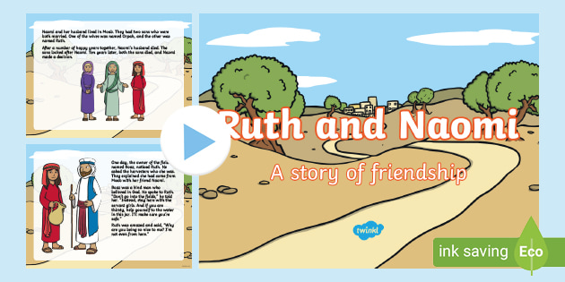 Ruth and Naomi Bible Story PowerPoint | Twinkl USA