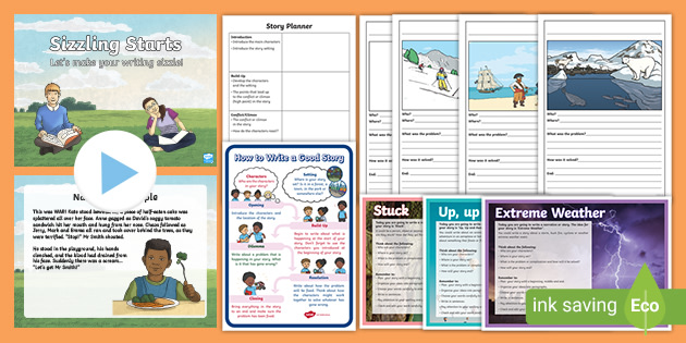 English Third/Fourth Class Narrative Writing Pack