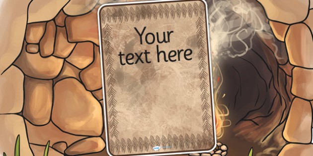 free-stone-age-themed-themed-editable-poster-template-history