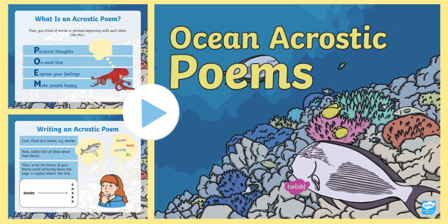 What is an Acrostic Poem? Acrostic Poem Examples for Children