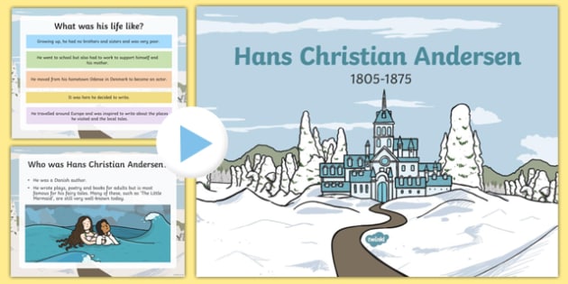 About Hans Christian Andersen  Facts about the famous poet from Fyn