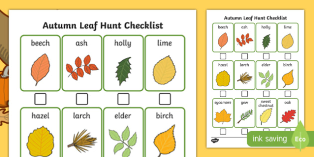 autumn-leaf-hunt-checklist-teacher-made